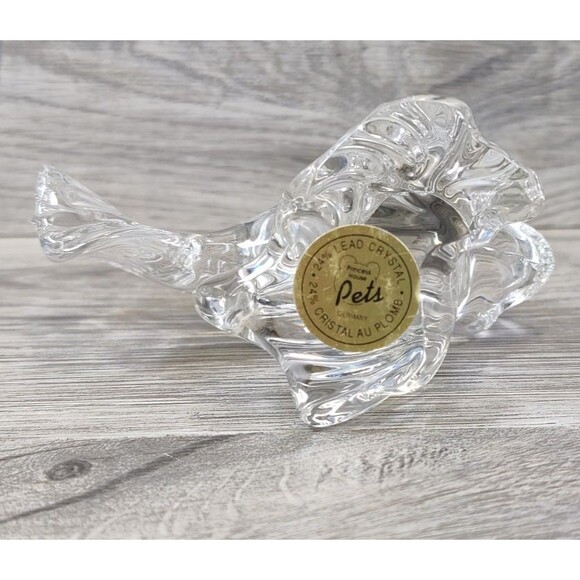 Princess House Pets Goldfish Figurine Fish Paperweight 24% Lead Crystal Germany - Picture 5 of 6